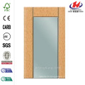 32 in. X 80 in. 1-Lite Solid Core MDF Primed Right-Hand Single Prehung Porte d'intérieur